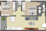 Cần bán căn hộ ( 63m ) 2 PN 2 WC tại Chung cư STown Bình Chiểu, Thủ Đức. Giá: 1.8 tỷ