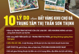 Bán đất nền TT Sơn Thịnh - Văn Chấn - Yên Bái