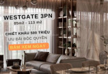 Westgate 3PN (85 - 113m2) thanh toán 525 triệu nhận nhà