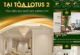 Mở bán 55 căn Chung Cư Lotus 2 Green City Bắc Giang.Chỉ từ 1,1 tỷ.