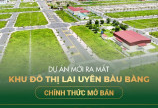 Khu đô thị mặt tiền - Lai Uyên, Bàu Bàng