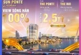 Nhận đặt chỗ 100% view sông, cầu Rồng căn hộ HH3 Sun Ponte Đà Nẵng chiết khấu ngay 1-3% PKD CĐT 